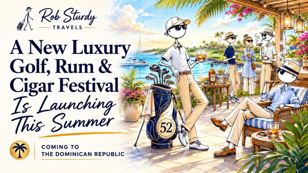 Tropical luxury golf and rum festival