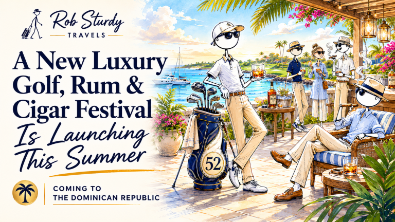 Tropical luxury golf and rum festival