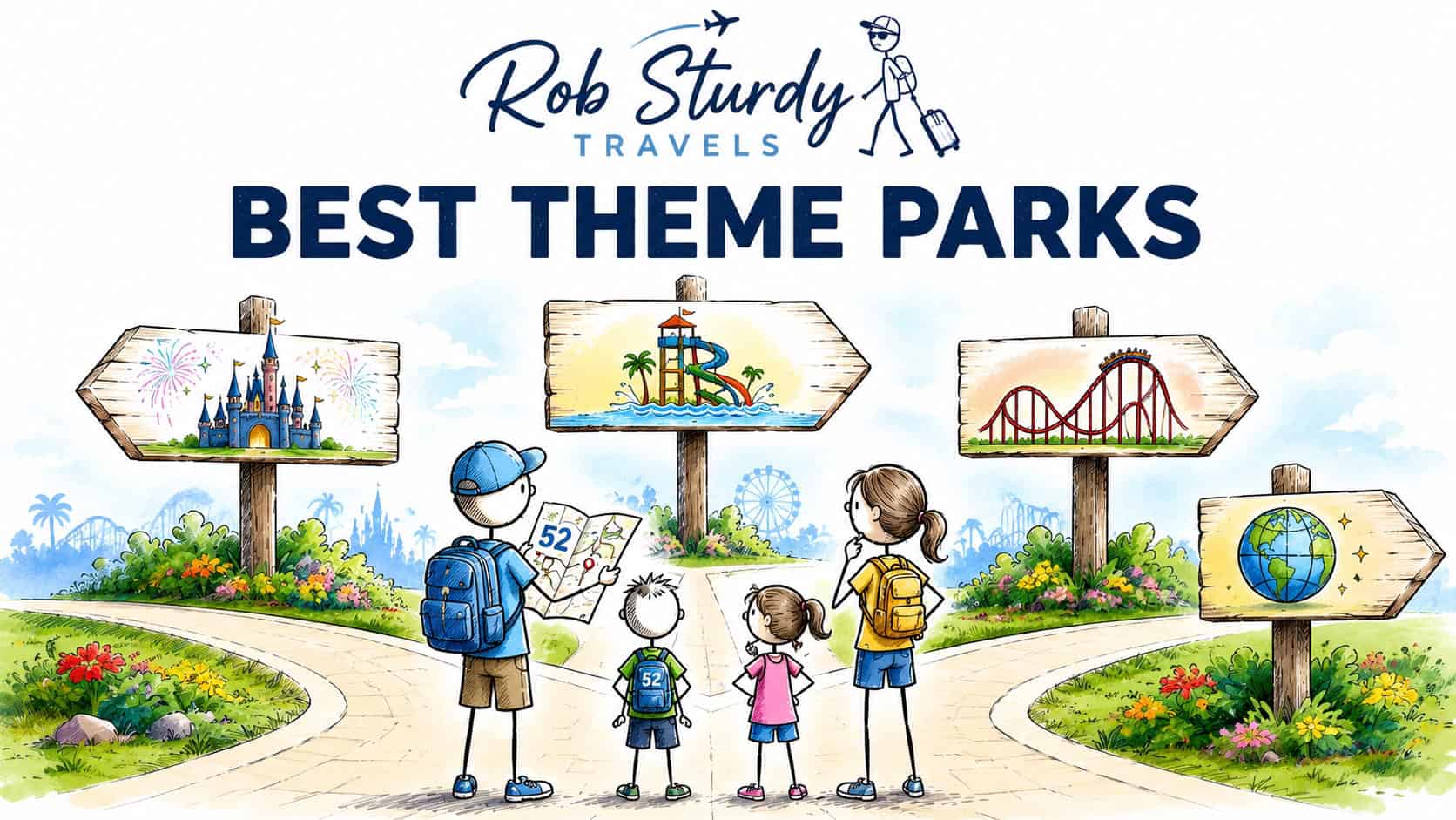 Best theme park vacation comparison guide by Rob Sturdy Travels