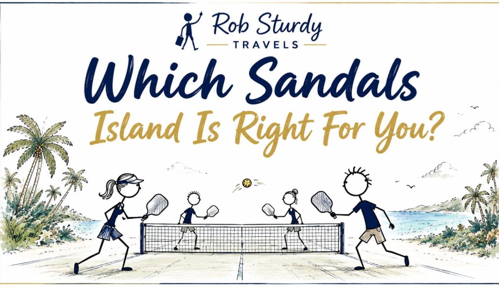 Which Sandals Island Is Right For You? travel planning guide by Rob Sturdy Travels