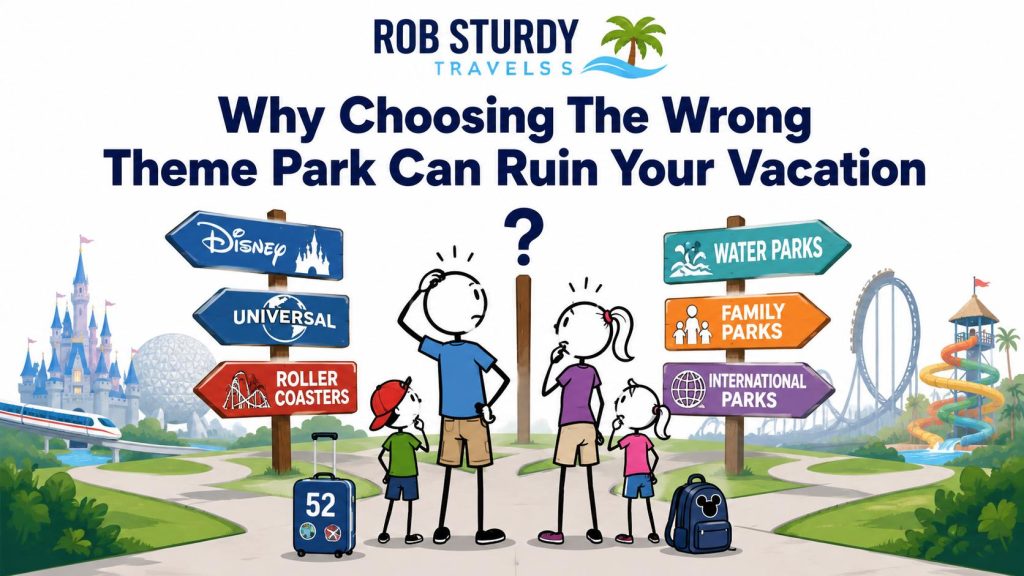 Theme park vacation planning guide by Rob Sturdy Travels