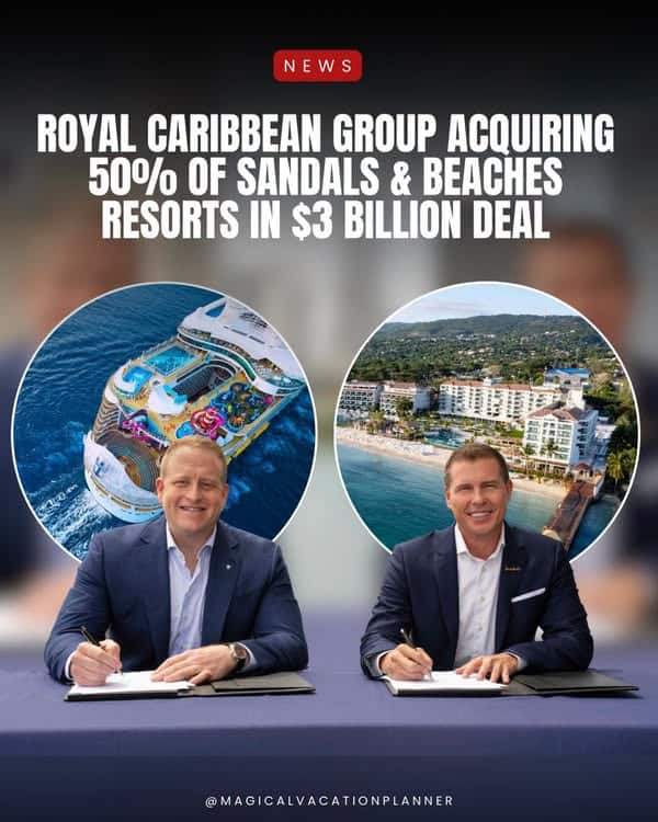 Royal Caribbean and Sandals Are Joining Forces