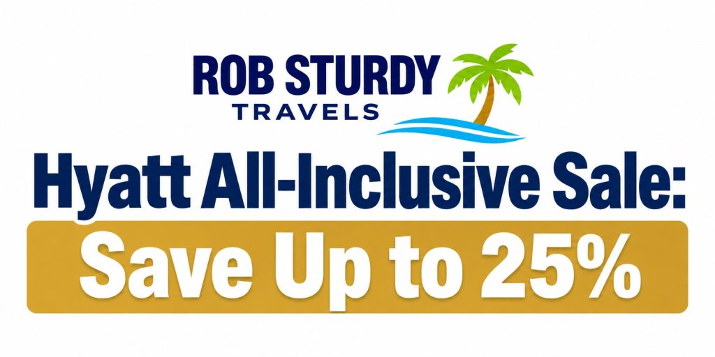 Rob Sturdy Travels Hyatt Sale